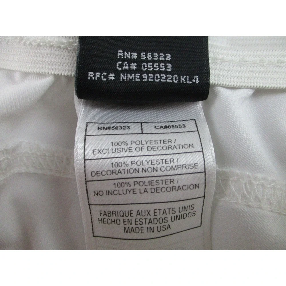 Nike Lebron James Skills Academy Shorts Mens‎ 38 White Akron OH Basketball USA